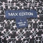 Max edition Black and White Asymmetrical dress Photo 4