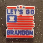 NEW Lets Go Brandon Funny Meme Croc Charm Photo 2