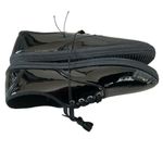 Baby Phat  vintage y2k black fashion sneakers lace up sz 10 patent faux leather Photo 3