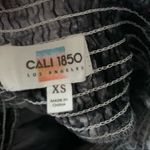 Cali 1850 ⭐️  Grey Black White Tie Dye Mini Skirt XSmall NWT Photo 2