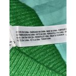 ZARA  Wool Blend Green Wide Leg Knit Pants M Photo 8