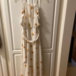 White Sunflower Dress Size M Photo 3
