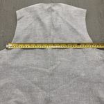 MNG Womens XXL Gray Linen Blend Sleeveless Vest Career Officewear CorpCore Style Size undefined Photo 5