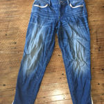 White House | Black Market cropped skinny jeans with zipper hems Photo 0