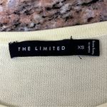 The Limited Vintage Butter Yellow Cropped Knit Blouse XS | Cottagecore Coquette Photo 9