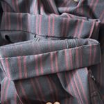 Loft Pants Julie Trouser Wide Leg Sailor Buttons High Waist Career Casual 4 Photo 8