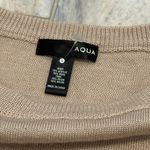 AQUA NEW women's small One Grey Day Los Angeles Fringed Sweater MSRP $179. Photo 1