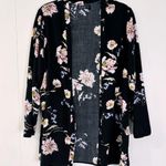 Cotton On  Black Floral Kimono S Photo 0