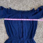 Fire Los Angeles ‎ off shoulder women’s small blue romper Photo 6