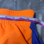 Nike Dri-FIT Running Shorts Womens Medium Orange Blue Athletic Gym Workout Photo 13