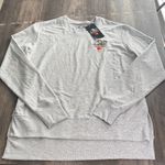 Aleaf USA Gray Crewneck High Low Arnold Palmer International Long Sleeve Tee Size M Photo 0