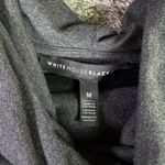 White House | Black Market WHBM Dark Gray Cowl Neck Long Sleeve Dress Women's M Photo 5