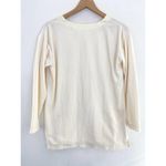 Victoria's Secret 80s Pajama Set XS Gold Crown Label Ivory Cream Vintage Photo 1