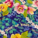 Jams World Vintage Dress Orchids of Hawaii Floral Sleeveless Hawaiian Photo 11