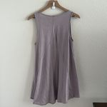 Free People  We The Free Name Longline Tunic Tank Purple Hue Small Photo 1
