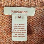 Sundance  Womens Peach Orange Merino Wool Mohair Blend Crewneck Sweater Medium Photo 3
