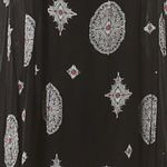 Free People  Black Sleeveless Tree Swing Tunic Dress Photo 11