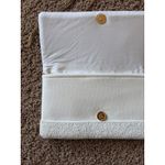 Unbranded BRIDE White Metallic Seed Bead Bridal Clutch Purse‎ Crossbody Chain Photo 10