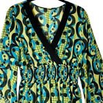 Bisou Bisou Y2K 2000s Babydoll Top Fairy Grunge Flare Sleeve Festival Boho Hippie Size S Photo 2