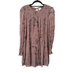 Aritzia  Wilfred Eden Floral‎ Boho Dress Brown Sz Small Photo 1