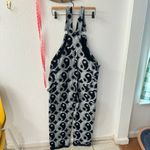 Dolls kill Petals and Peacocks In the Clouds Ying Yang Overalls Medium Gray Photo 8