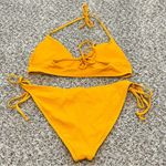 l*space L* Yellow Bikini Set Size Medium Photo 1