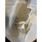 New $430? Anne Fontaine 0 Voile White FLAW Blouse Shirt Top Ruffle Cotton B Neck Photo 2