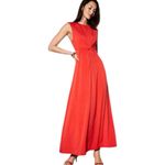 Old Navy The Occasion By  Red Twist Front Maxi Dress Photo 2