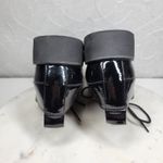 Franco Sarto  Carey2 Black Patent Lace-Up Loafers Women’s 11 Chunky Sole Oxford Photo 9