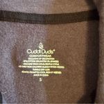 Cuddl Duds  Dark Grey Long Sleeve Quarter Zip Pullover with Thumbholes Size Small Photo 6