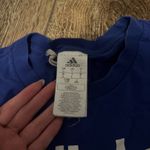Adidas Blue  T-Shirt Photo 1