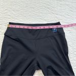 FILA  Workout Black Capris with Red and Blue Accents in Size S Photo 3