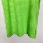 Reebok  Womens Lime Green Ribbed Stretch Tank Top Size XS Gym Yoga Photo 3