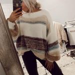 These Three Boutique Boutique Oversized Fuzzy Sweater Photo 0