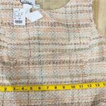 Akris Punto  pink/cream shift tweed mini dress NEW Photo 12