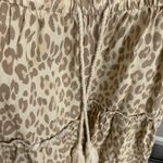 Girl and the Sun Leopard Print Sundress Size M Brown Size M Photo 6