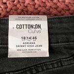 Cotton On CURVE NWT Adriana Skinny High Jean size 14 Photo 7