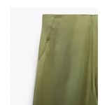 ZARA Olive Green Women's Skirt Photo 4