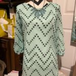 Pinkblush Maternity Mint Green Mini Sheer Dress XXS/XS Photo 12