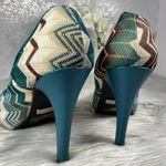 Shiekh  Chevron Pattern Heels Photo 7
