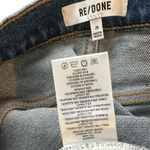 RE/DONE  Originals 90s Mid Rise Ankle Cropped Jeans in Worn Vintage Size 28 Photo 5