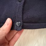 Christopher & Banks Valentines Hearts Short Sleeve Sweater Cardigan Large Photo 2