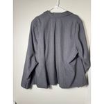 Lane Bryant Perfect Drape One-Button Blazer Grey Size 22 Photo 3