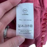 By Timo Button Back Floral Victorian Dark Pink Long Sleeve Blouse XS Bytimo Photo 1