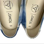 Toms NEW  Alpargata Rope Tie-Dye Slip On Flats size 8 Blue Photo 8