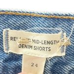 Madewell  Relaxed Mid Length Denim Shorts Women’s Size 24 Steenwick Wash Ripped Photo 6