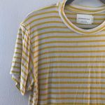 Anthropologie Sleep Top Maison du Soir Striped Tee Sz M EUC Short Sleeves Photo 3