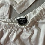 Kate Spade Mrs Pajama Set White Polka Dot Short Sleeve Button Down Shorts S P Photo 3