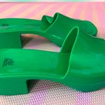 Green Jelly Sandals Size 7 Photo 0