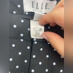Elle  black and white polkadot women's pants size 4‎ Photo 3